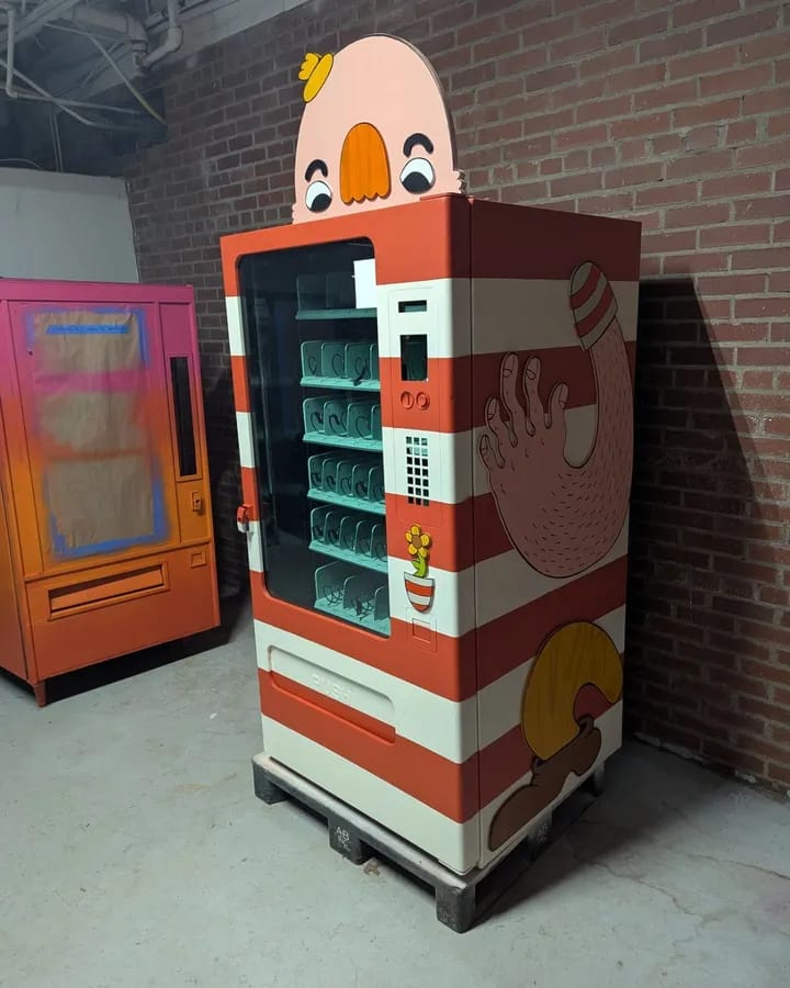 1988 National Vendors (Crane) 147 Snack Vending Machine (3)