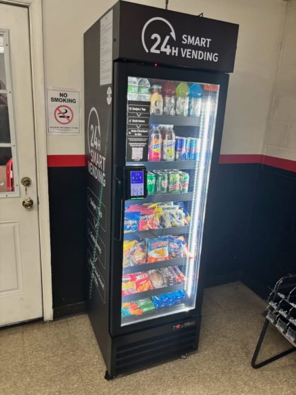 AI Smart Cooler Vending Machine