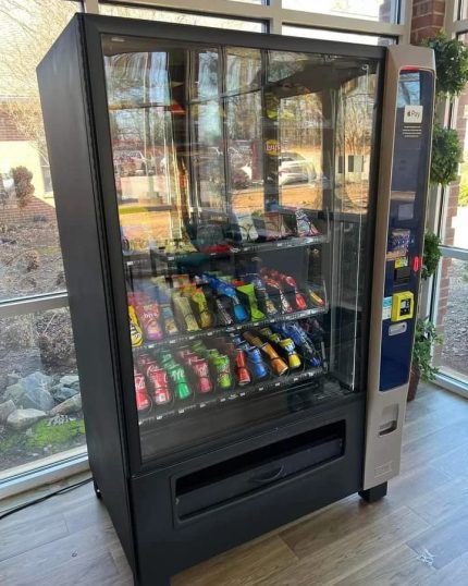 Crane Merchant 6 Media Combo Vending Machine