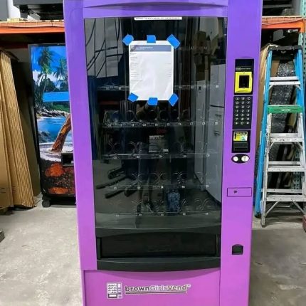 Custom BrownGirlsVend Glass-Front Vending Machine