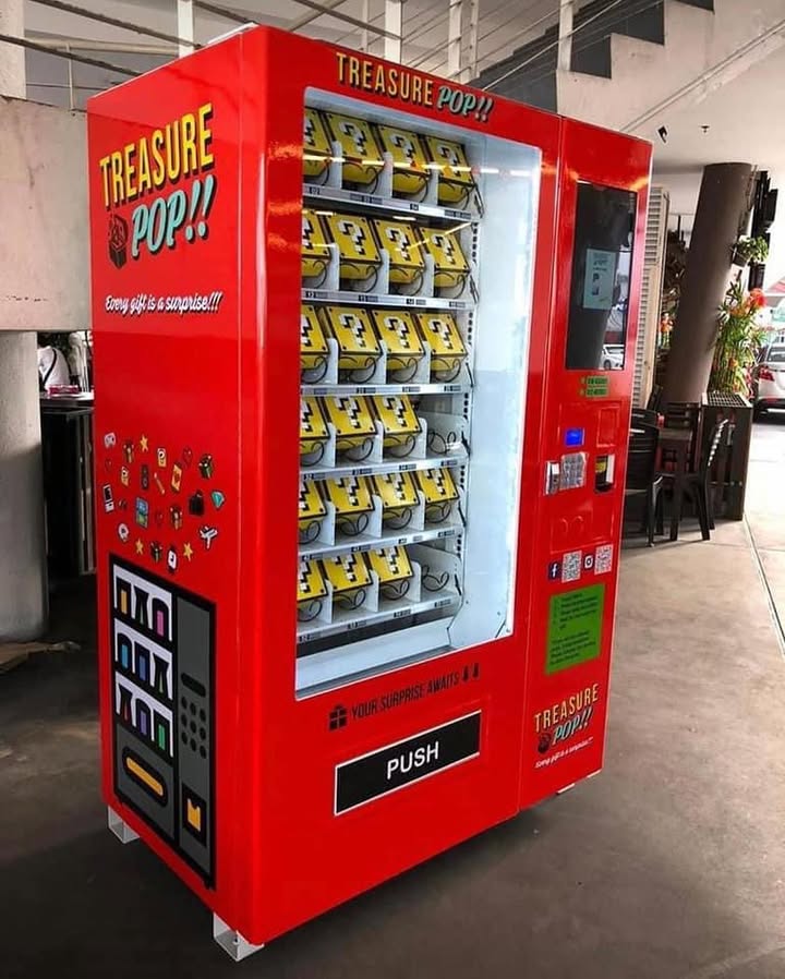 Custom Smart Mystery Box Glass-Front Vending Machine (7)