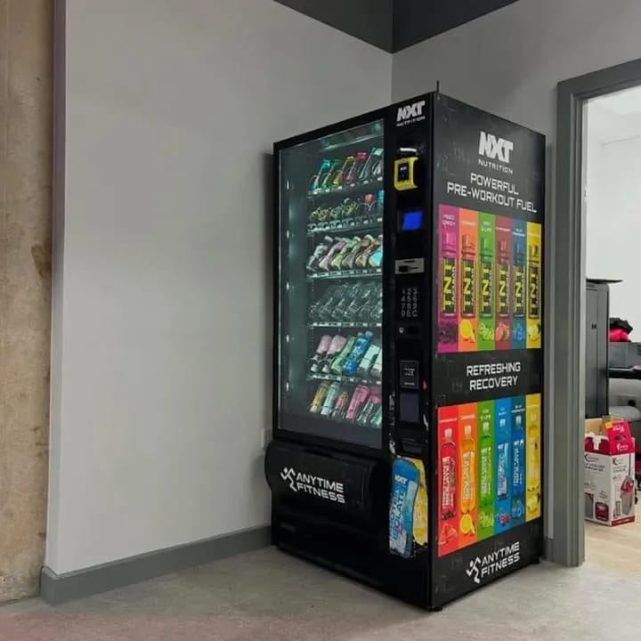 Vendo G-Drink Glass-Front Cold Drink Fitness Vending Machine (4)